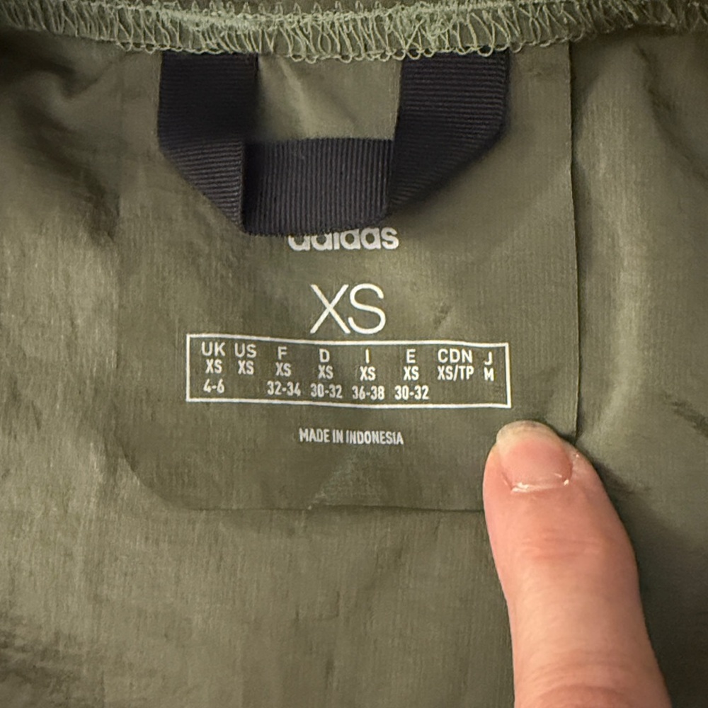 Adidas Windy.RDY Legacy Green Hooded Windbreaker - Picture 6 of 11